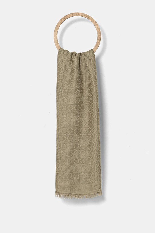 Calvin Klein esarfa uni verde K60K608779