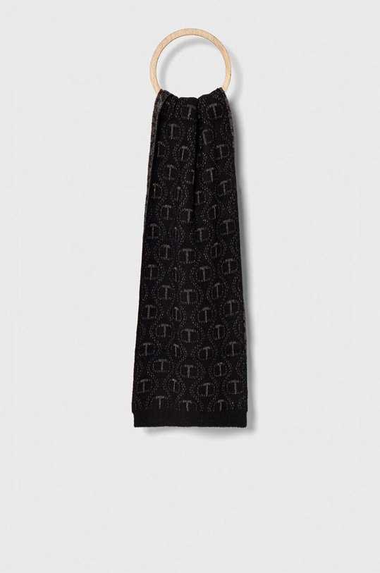 Twinset sál mintás fekete 232TO5470