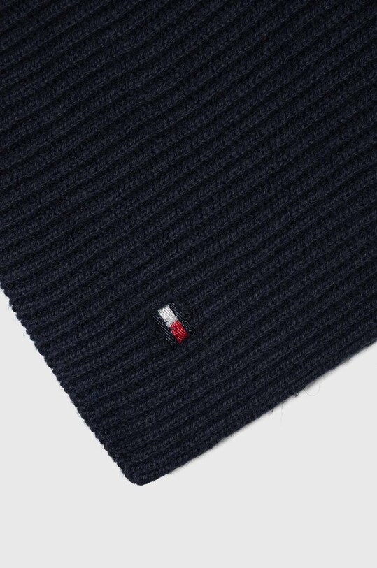 Φουλάρι με μείγμα κασμίρ Tommy Hilfiger AW0AW15348 σκούρο μπλε AW23