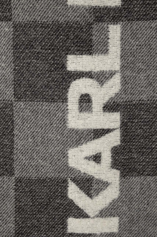 Karl Lagerfeld szalik wełniany 236W3304 szary AW23
