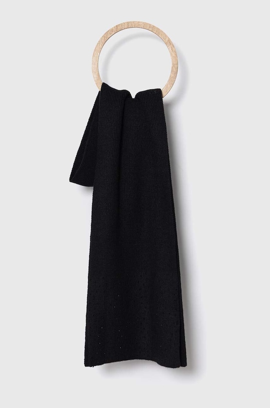 Morgan fular tricotaj negru 5CLYDE2.NOIR