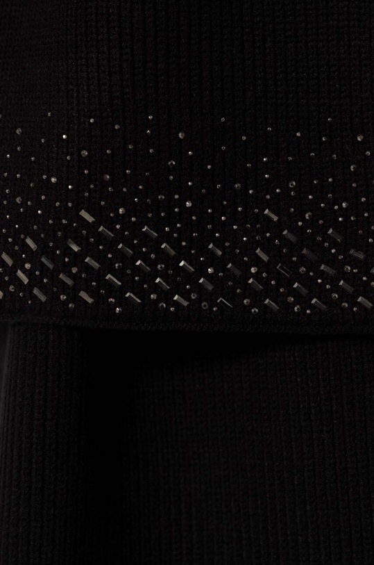 Morgan fular 5EVER.NOIR negru AW23