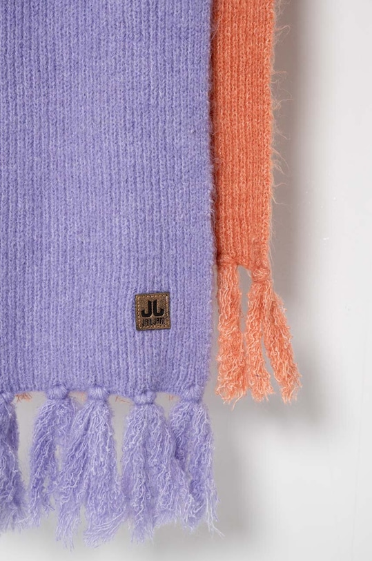 Шарф с примесью шерсти Jail Jam JA4528.J29 фиолетовой AW23