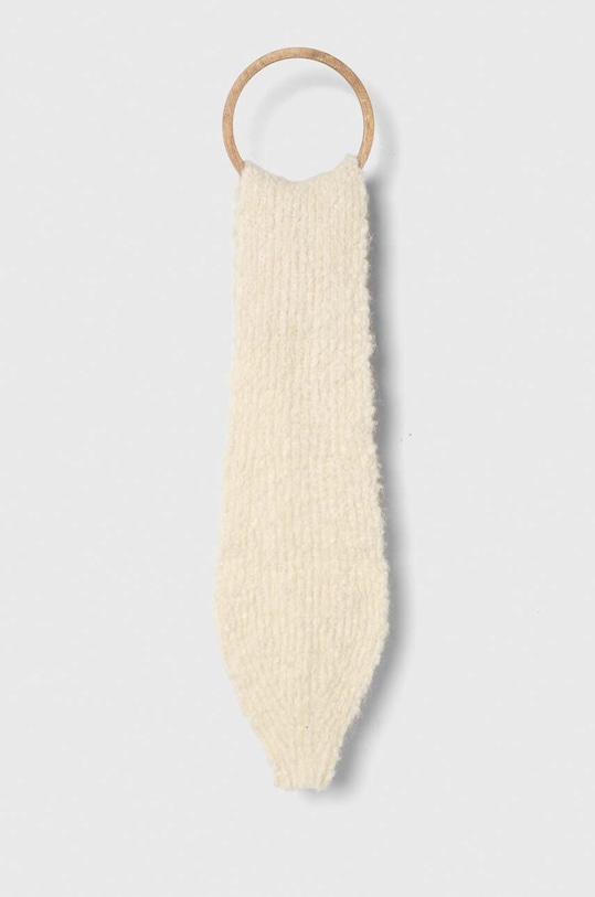 Kratki vuneni šal Lovechild bez uzorka bež 9833463