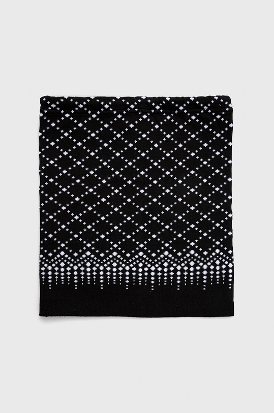 Newland fular impletit Corona tricotaj negru N54310.108