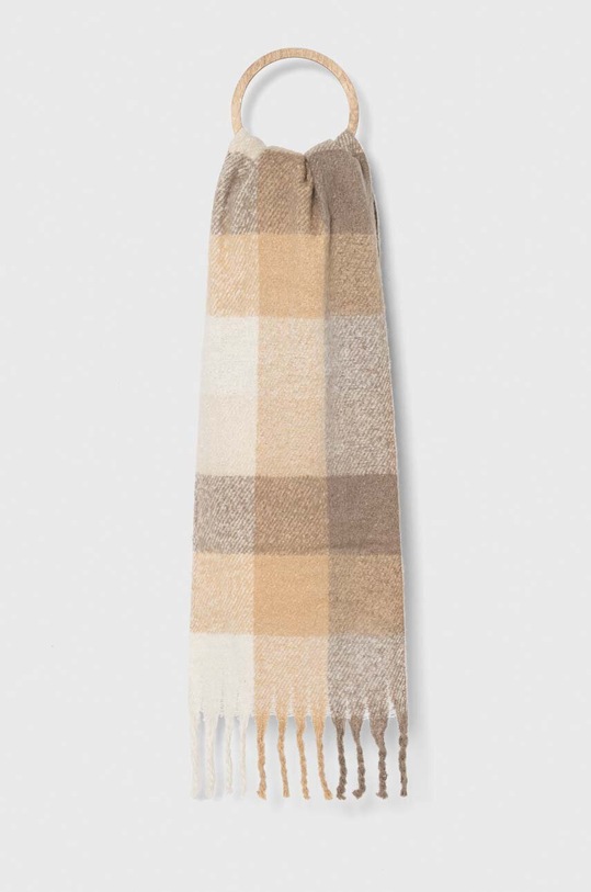 Abercrombie & Fitch szalik tkanina beżowy KI154.3064.455