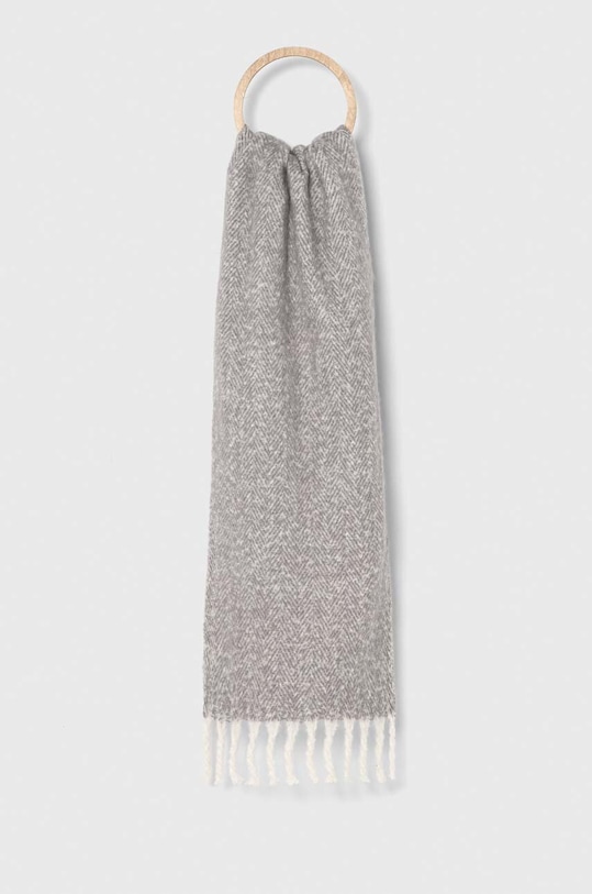 Abercrombie & Fitch szalik tkanina szary KI154.3064.965