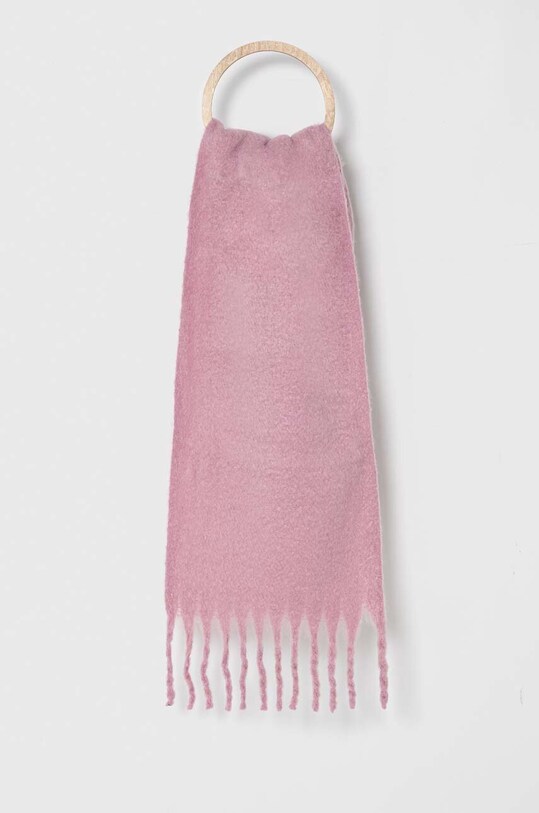 Abercrombie & Fitch szalik tkanina różowy KI154.3065.600