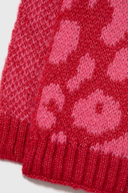 Παιδικό κασκόλ United Colors of Benetton 106QHU007.P.SEASONAL ροζ AW23