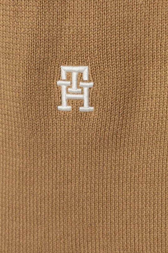 Tommy Hilfiger szalik dziecięcy AU0AU01786.9BYX zielony AW23