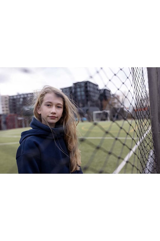 Jack Wolfskin komin dziecięcy SPIRIT FLEECE 1911171 granatowy AW23