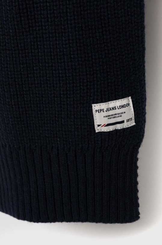 Pepe Jeans esarfa din amestec de lana Griffin PM060135.594 bleumarin AW23