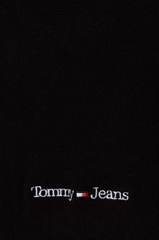 Tommy Jeans szalik AM0AM11703 czarny AW23