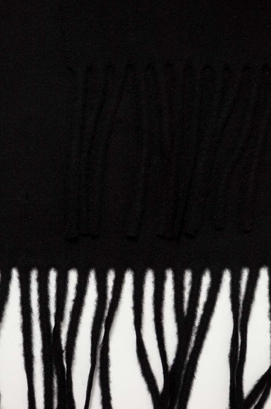 Tiger Of Sweden szalik wełniany T69415011 czarny AW23