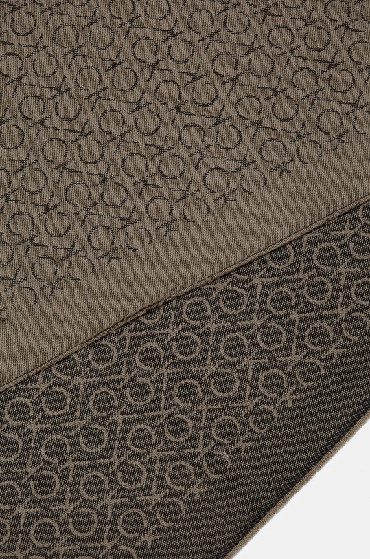 Μάλλινο κασκόλ Calvin Klein K50K509700 γκρί AW24