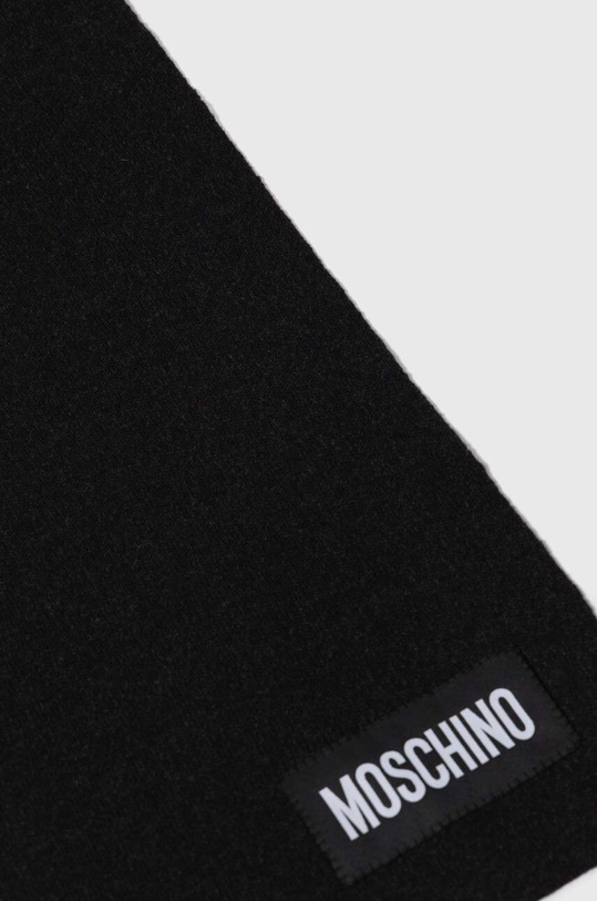 Moschino kasmír sál M5738.50215 fekete AW23