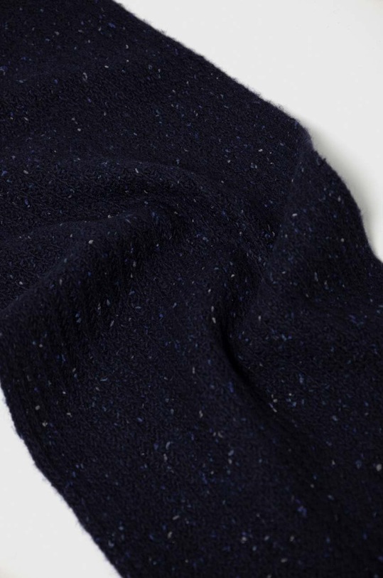 United Colors of Benetton szalik wełniany 1KBAUU00H.98V granatowy AW23