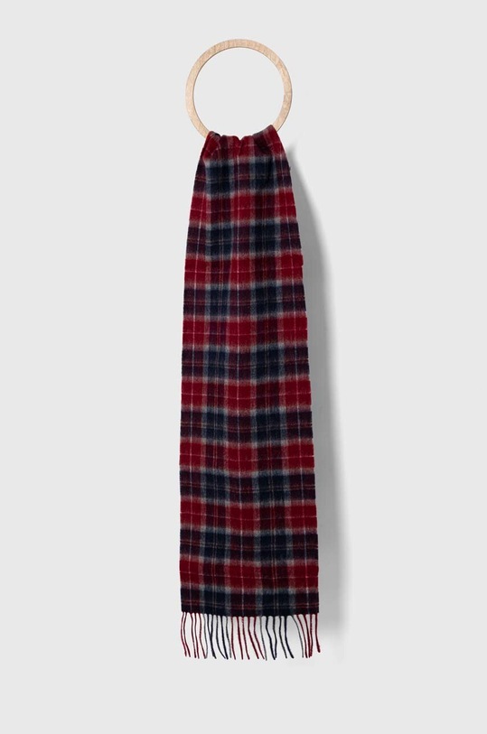 Barbour szalik i rękawiczki Tartan Scarf & Glove Gift Set MGS0018 granatowy AA00