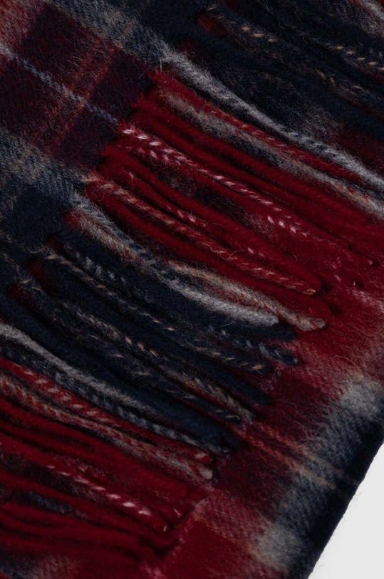 Barbour szalik i rękawiczki Tartan Scarf & Glove Gift Set MGS0018 granatowy