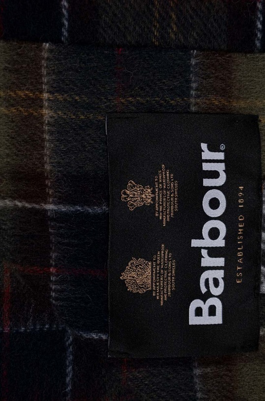 Šátek a rukavice Barbour Tartan Scarf & Glove Gift Set MGS0018 zelená