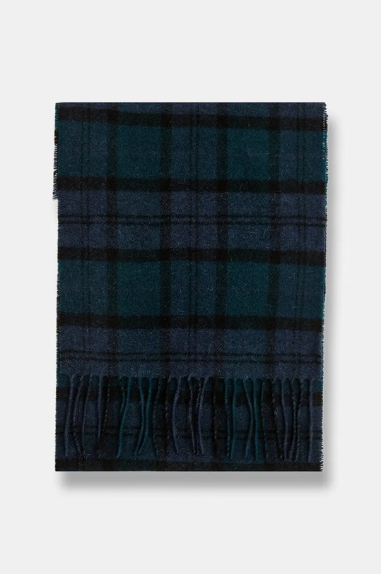 Barbour szalik wełniany USC0001 granatowy AA00