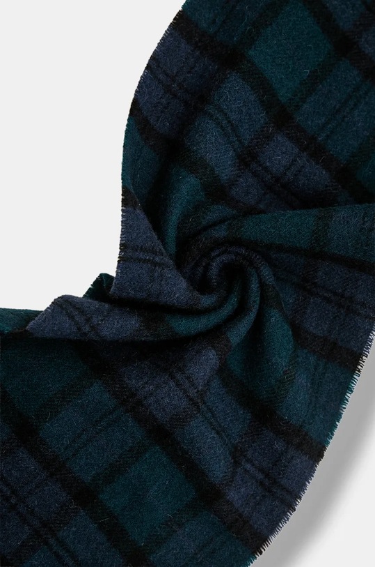 Akcesoria Barbour szalik wełniany USC0001 granatowy