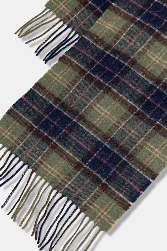 Akcesoria Barbour szalik wełniany USC0001 zielony