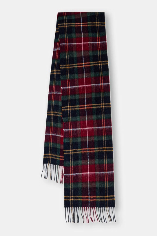 Barbour szalik wełniany multicolor USC0002