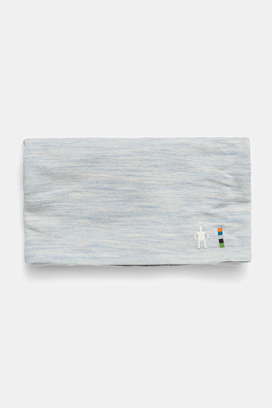 Smartwool komin dwustronny Thermal Merino Reversible dzianina niebieski SW017071