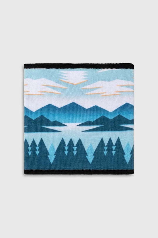 Smartwool komin Chasing Mountains dzianina niebieski SW018147