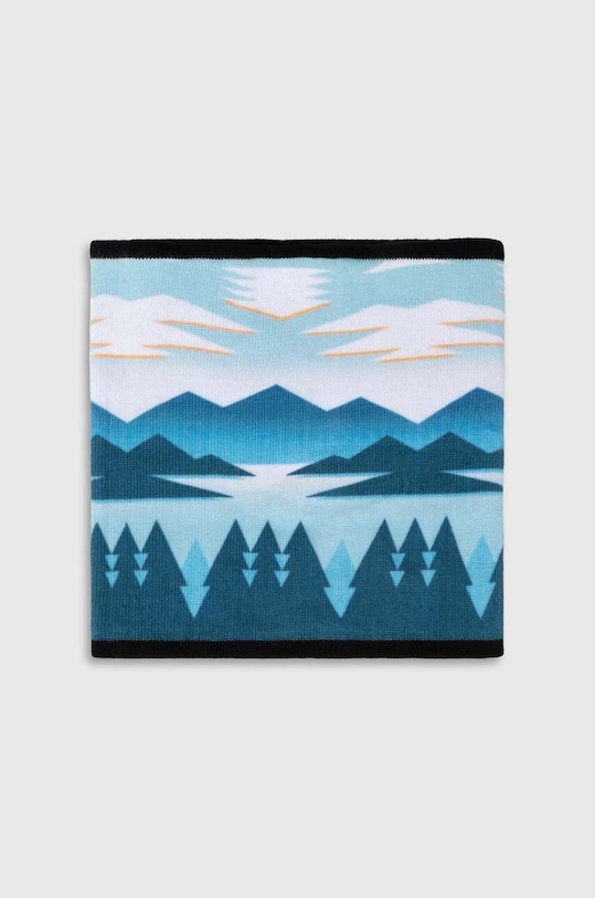 Smartwool komin Chasing Mountains dzianina niebieski SW018147