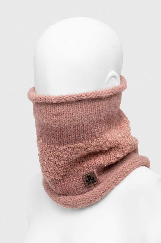 Jail Jam komin z domieszką wełny JA4519.J37 różowy AW23