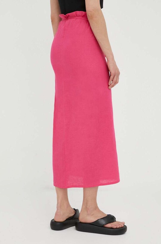 Abbigliamento Résumé gonna di lino 18051002 rosa
