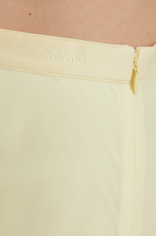 Sukňa Calvin Klein žltá K20K203514