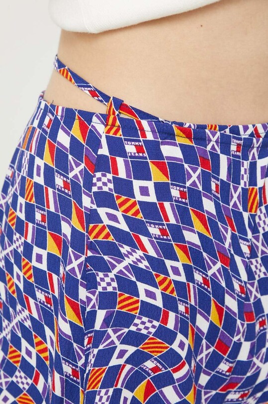 Sukňa Tommy Jeans tmavomodrá DW0DW15927