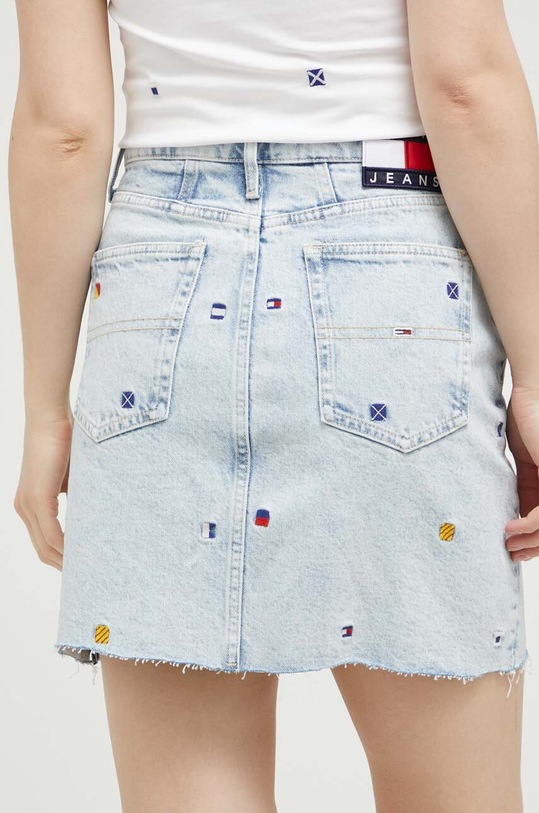 Odzież Tommy Jeans spódnica jeansowa DW0DW16318 niebieski