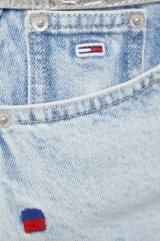 Tommy Jeans spódnica jeansowa DW0DW16318 niebieski