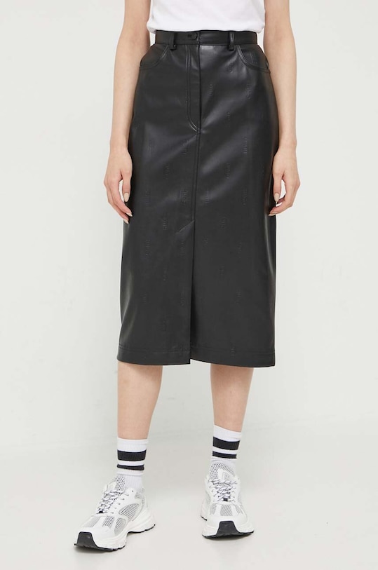 Sukňa HUGO 50499904 čierna AW23