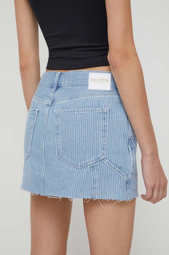 Odzież Hollister Co. spódnica jeansowa KI343.3084.280 niebieski