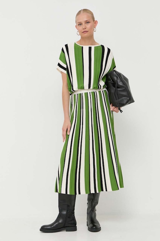 Weekend Max Mara szoknya 2353060139600 zöld AW23