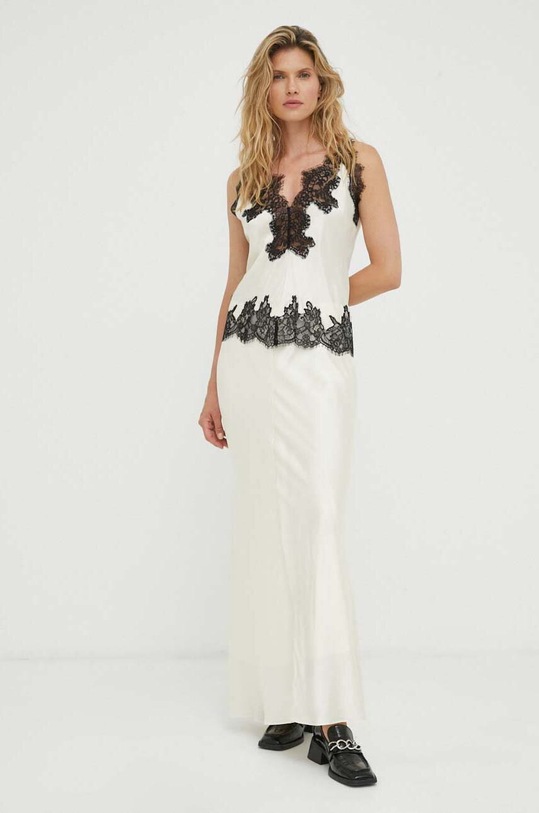 Sukně Herskind 4843370 béžová AW23