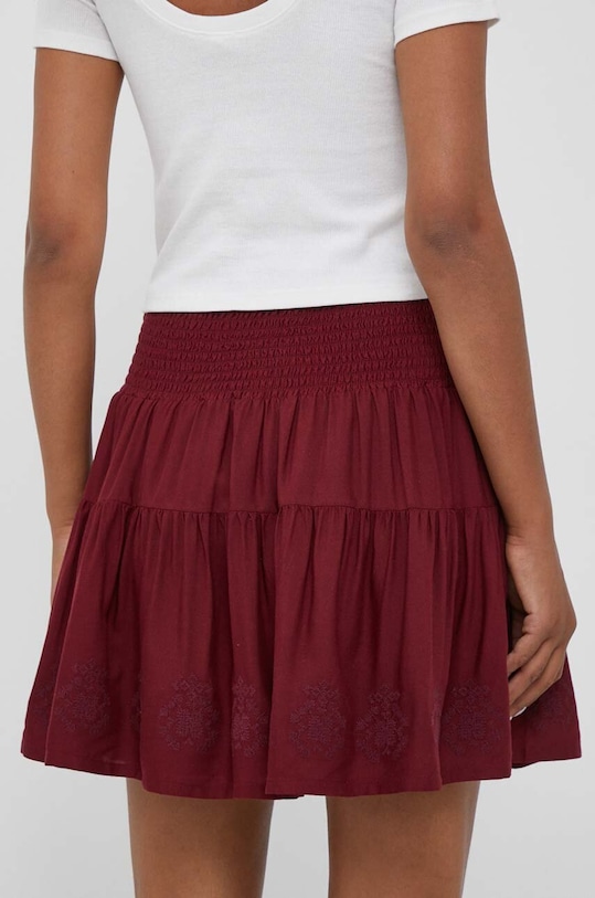 Odzież Pepe Jeans spódnica PL901066.299 bordowy
