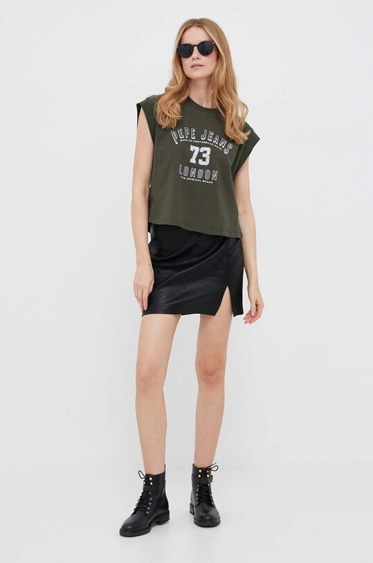 Pepe Jeans fusta Maar PL901069.999 negru AW23
