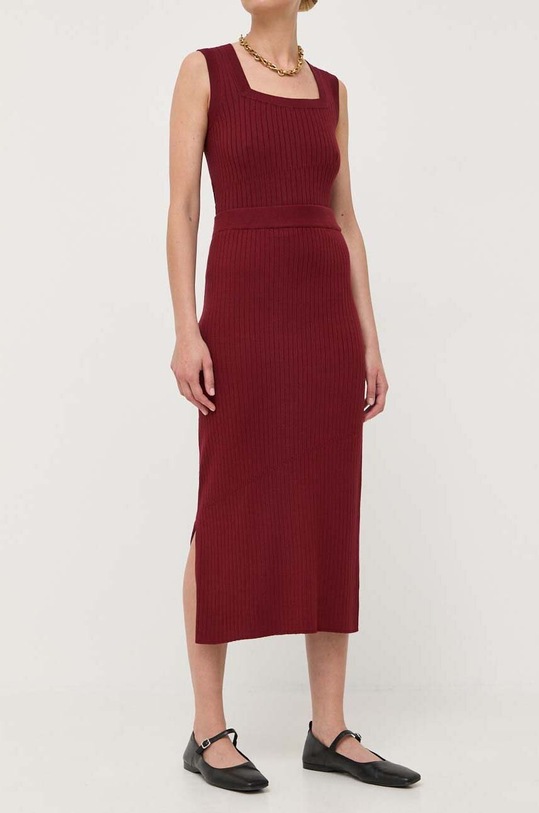 Max Mara Leisure spódnica casual bordowy 2333060134600