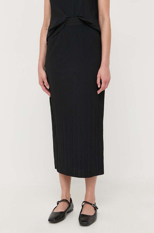 Max Mara Leisure fusta uni negru 2337760234600
