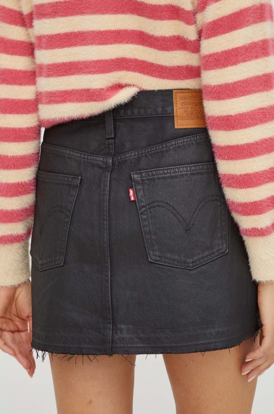 Odzież Levi's spódnica jeansowa A4694.0013 czarny