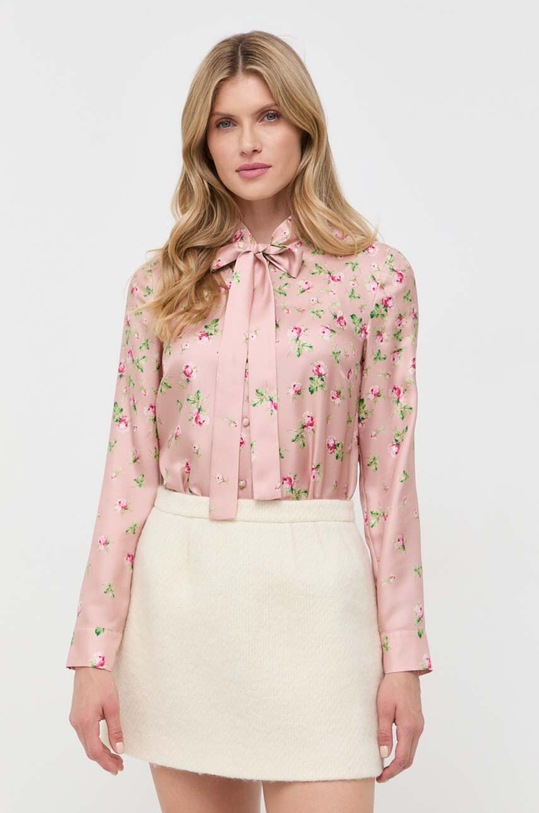 Red Valentino spódnica wełniana beżowy 3R3RAC256V2