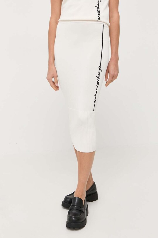 Armani Exchange spódnica midi beżowy 6RYN1D.YMH6Z