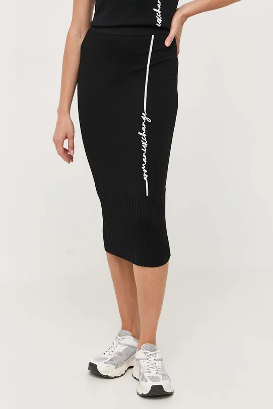 Armani Exchange gonna midi nero 6RYN1D.YMH6Z