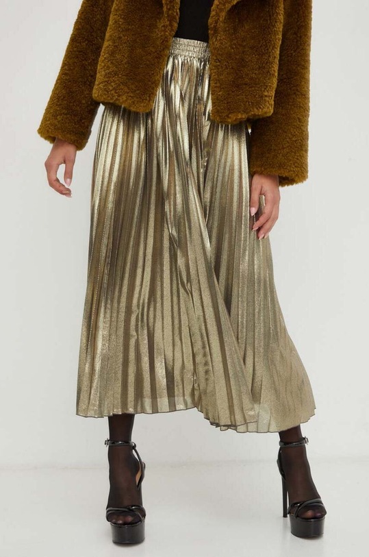 Suknja Marella 2331060437200 zlatna AW23